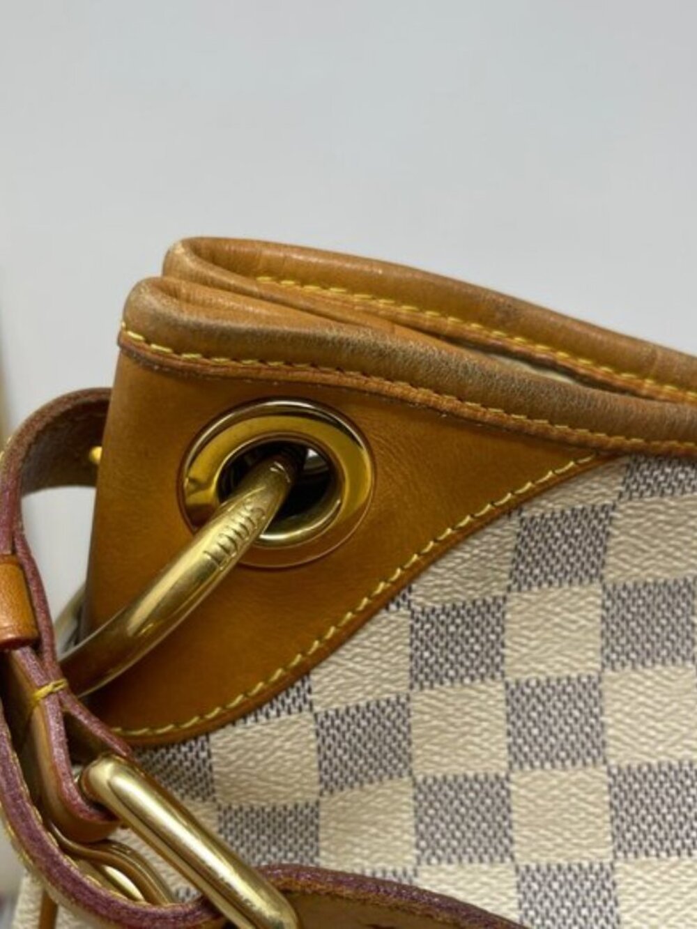 LOUIS VUITTON Damier Azur Galliera GM Shoulder Bag - Picture 14 of 16